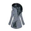 Women's Hooded Mid-length Cotton Coat